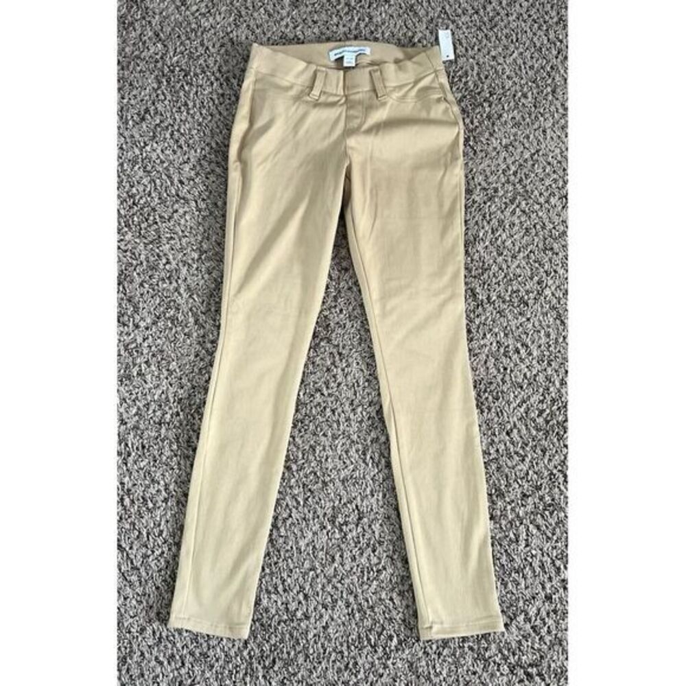 Amazon Essential women's tan skinny‎ pants size sx long